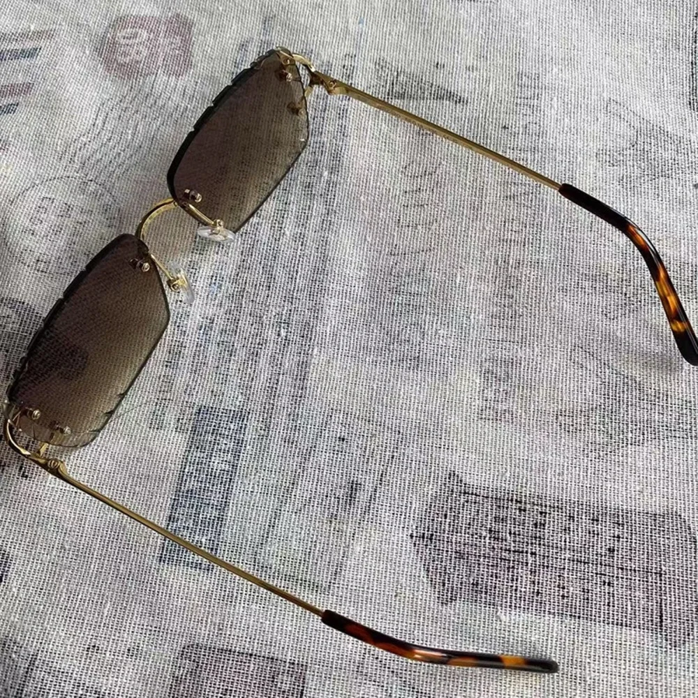 Cartier Graduated Cut Leopard Print Sunglasses